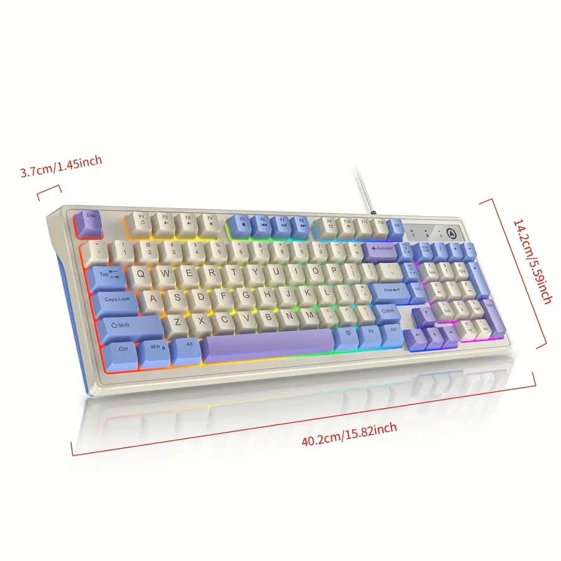 Universal Backlit Wired Gaming Keyboard